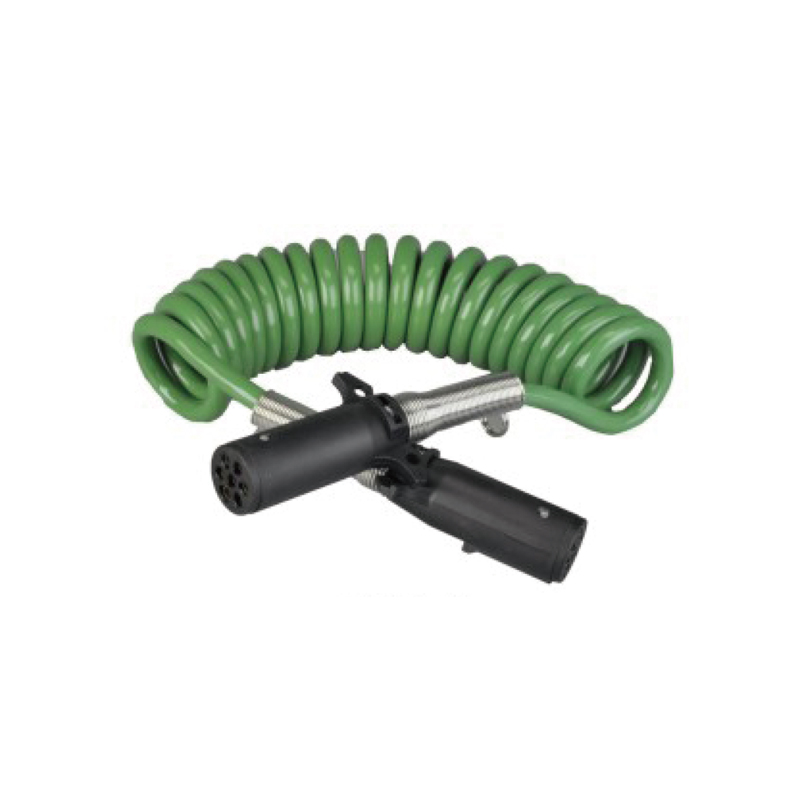 绿色螺旋线圈，带两个塑料插头 24V，销螺钉型；电缆长度 1m 2m 3m......JH092-A